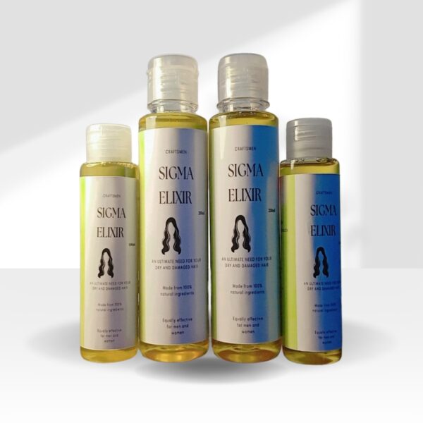 Sigma Elixir Organic Hair Oil – 100% Natural Hair Nourishment - Image 3
