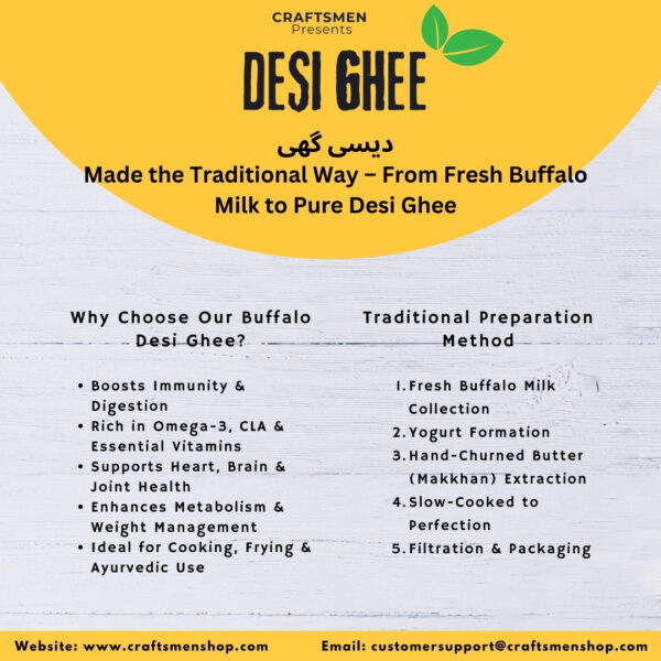 Desi Ghee – 100% Pure, Traditional & Nutrient-Rich Superfood - Image 2