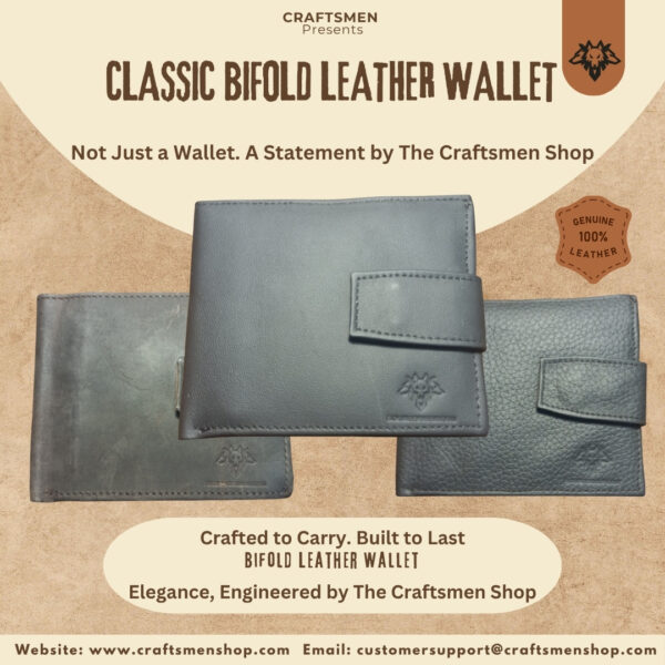 Classic Bifold Leather Wallet