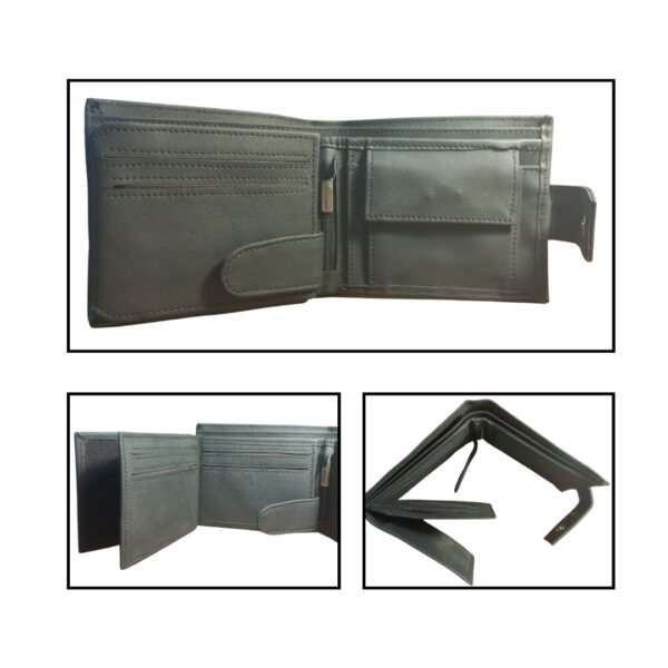 Classic Bifold Leather Wallet - Image 6